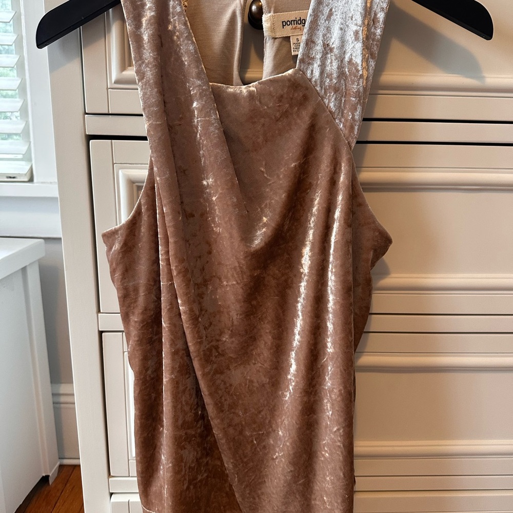 Porridge Women's Velvet Tank Top - Dusty Mauve